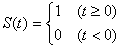 Heviside Function