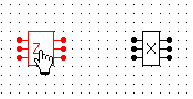 Selected component